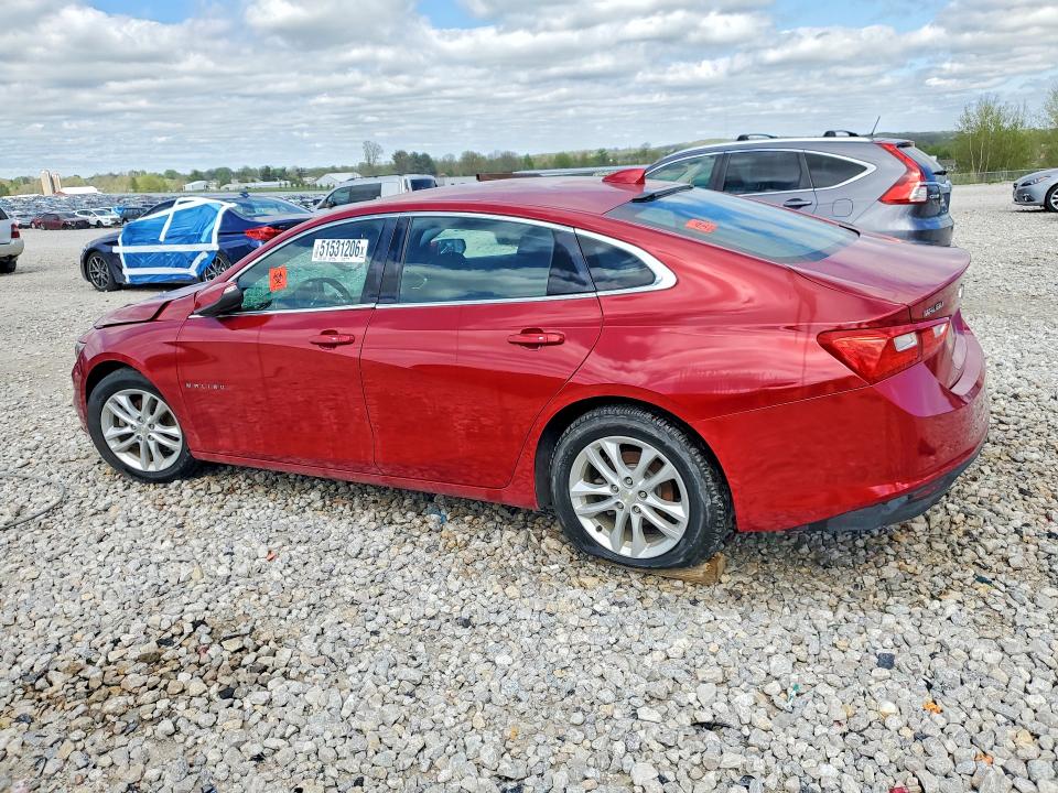 51531206 :رقم المزاد ، 1G1ZE5ST0GF222230 vin ، 2016 Chevrolet Malibu مزاد بيع