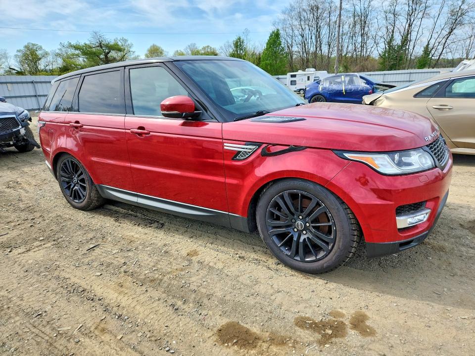 2015 Land Rover Range Rover Sport მანქანა იყიდება აუქციონზე, vin: SALWR2VFXFA507640, აუქციონის ნომერი: 50313806