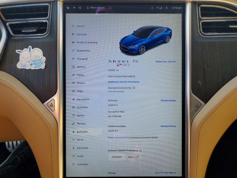 51179126 :رقم المزاد ، 5YJSA1CP1DFP09872 vin ، 2013 Tesla Model S مزاد بيع