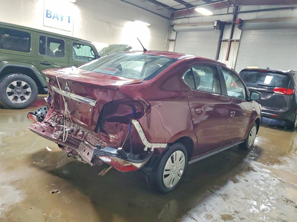 2024 Mitsubishi Mirage მანქანა იყიდება აუქციონზე, vin: ML32FUFJ6RHF08136, აუქციონის ნომერი: 48672026