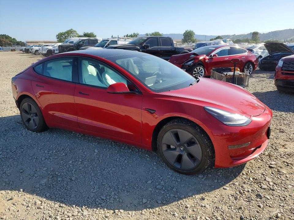 Aukcja sprzedaży 2022 Tesla Model 3, vin: 5YJ3E1EA0NF345169, numer aukcji: 48814076