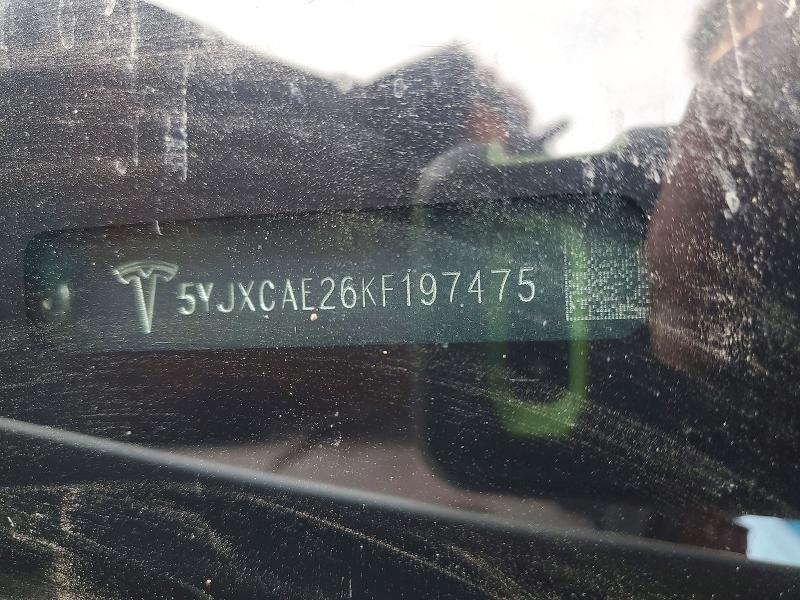 Продажа на аукционе авто 2019 Tesla Model X, vin: 5YJXCAE26KF197475, номер лота: 97766925