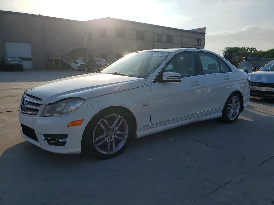 Aukcja sprzedaży 2012 Mercedes-benz C, vin: WDDGF4HB8CR195278, numer aukcji: 48796756