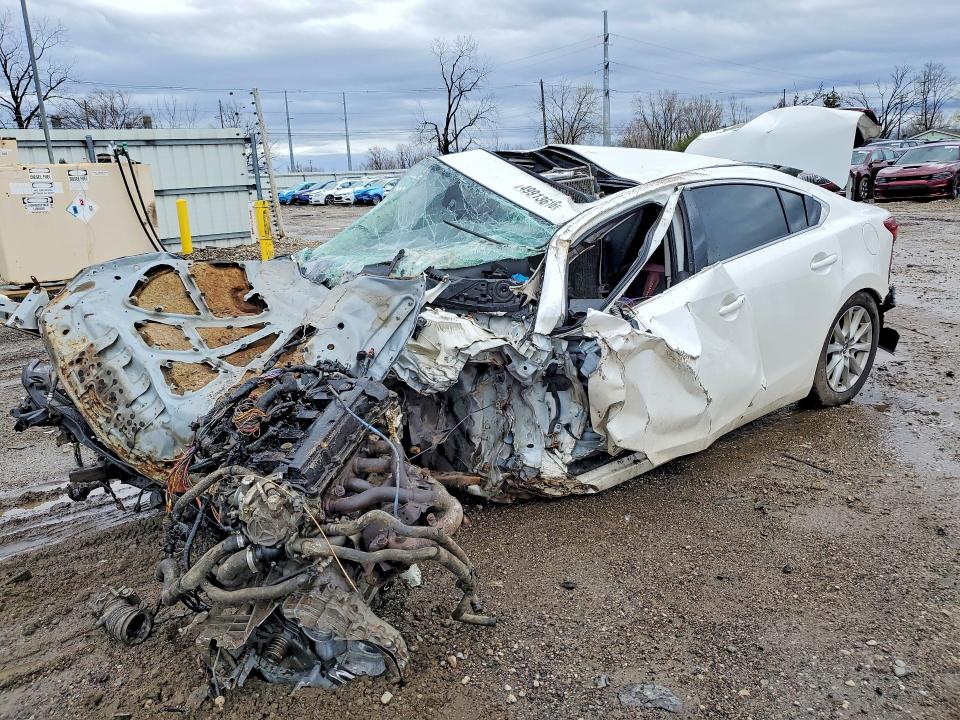 2014 Mazda 6 მანქანა იყიდება აუქციონზე, vin: JM1GJ1V61E1119322, აუქციონის ნომერი: 49913616