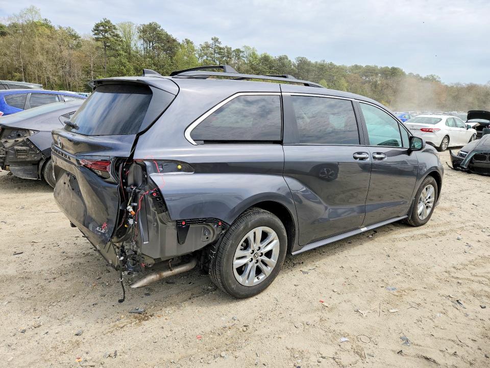 2025 Toyota Sienna მანქანა იყიდება აუქციონზე, vin: 5TDJSKFC2SS215360, აუქციონის ნომერი: 49424696