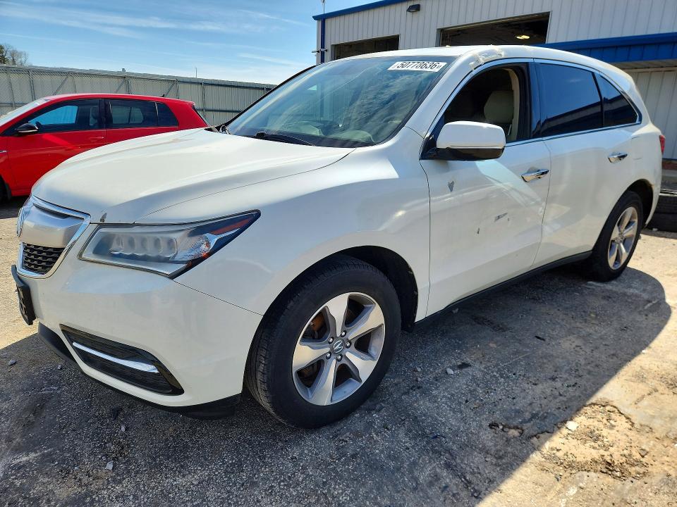 Продажа на аукционе авто 2016 Acura Mdx, vin: 5FRYD4H23GB007846, номер лота: 50778636