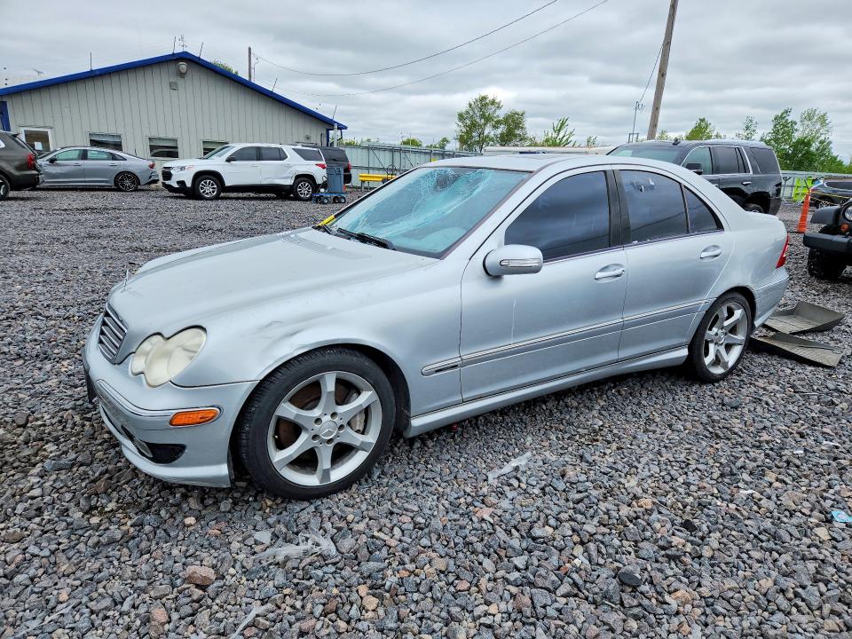 51516566 :رقم المزاد ، WDBRF52H77E023146 vin ، 2007 Mercedes-benz C مزاد بيع