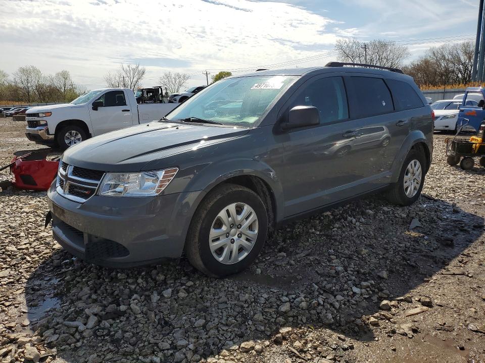 2019 Dodge Journey მანქანა იყიდება აუქციონზე, vin: 3C4PDCAB5KT873625, აუქციონის ნომერი: 49710786