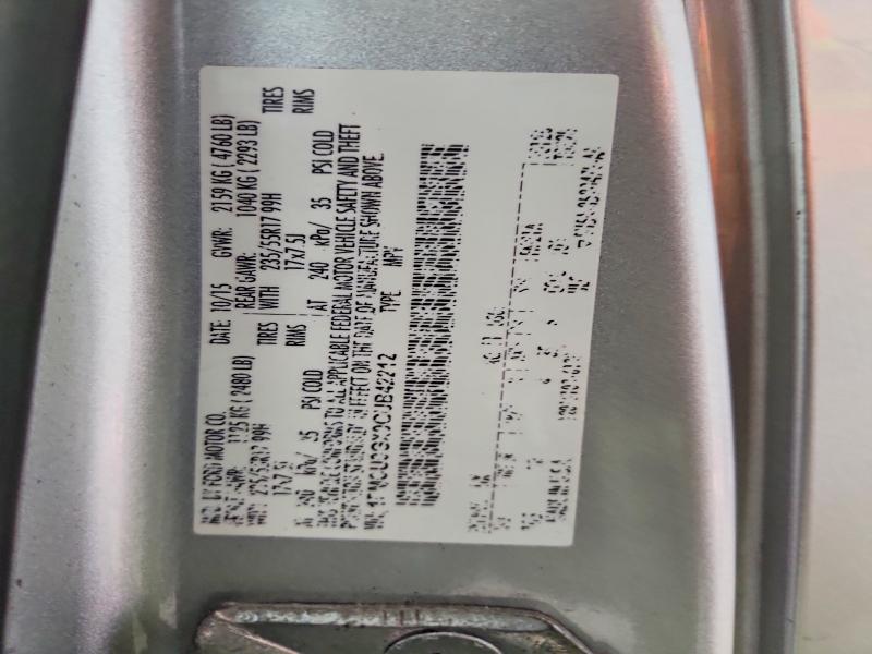 Продаж на аукціоні авто 2016 Ford Escape, vin: 1FMCU9GX0GUB42212, номер лоту: 50920376