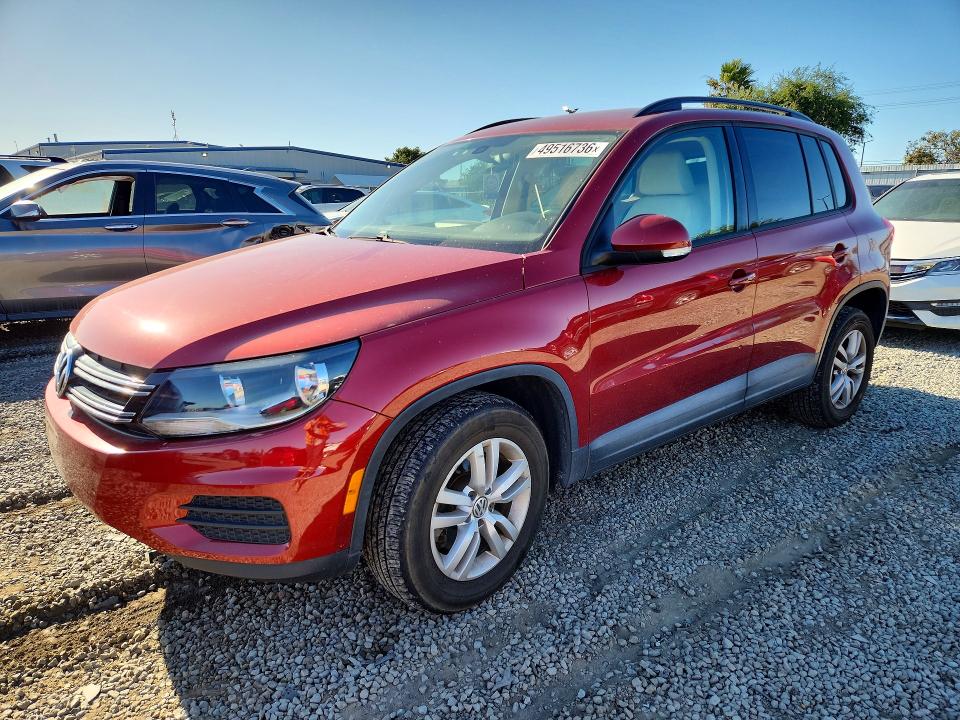 Продаж на аукціоні авто 2016 Volkswagen Tiguan, vin: WVGBV7AX0GW030830, номер лоту: 49516736