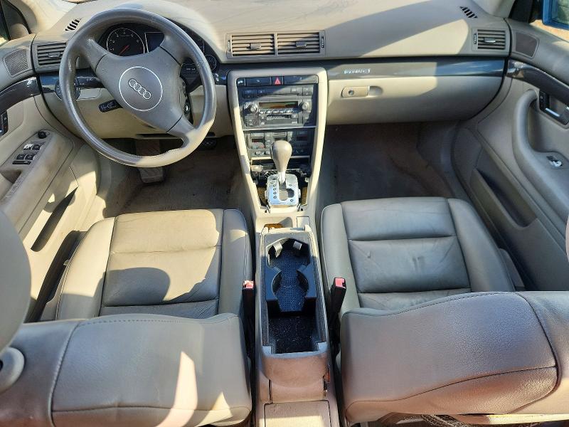 2003 Audi A4 მანქანა იყიდება აუქციონზე, vin: WAULC68E03A376491, აუქციონის ნომერი: 47788526