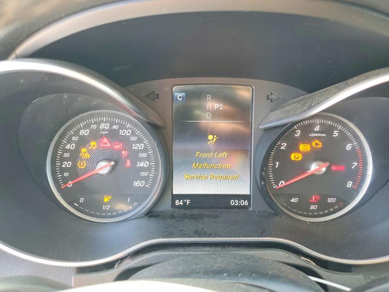 48861666 :رقم المزاد ، 55SWF4JB8HU196250 vin ، 2017 Mercedes-benz C مزاد بيع