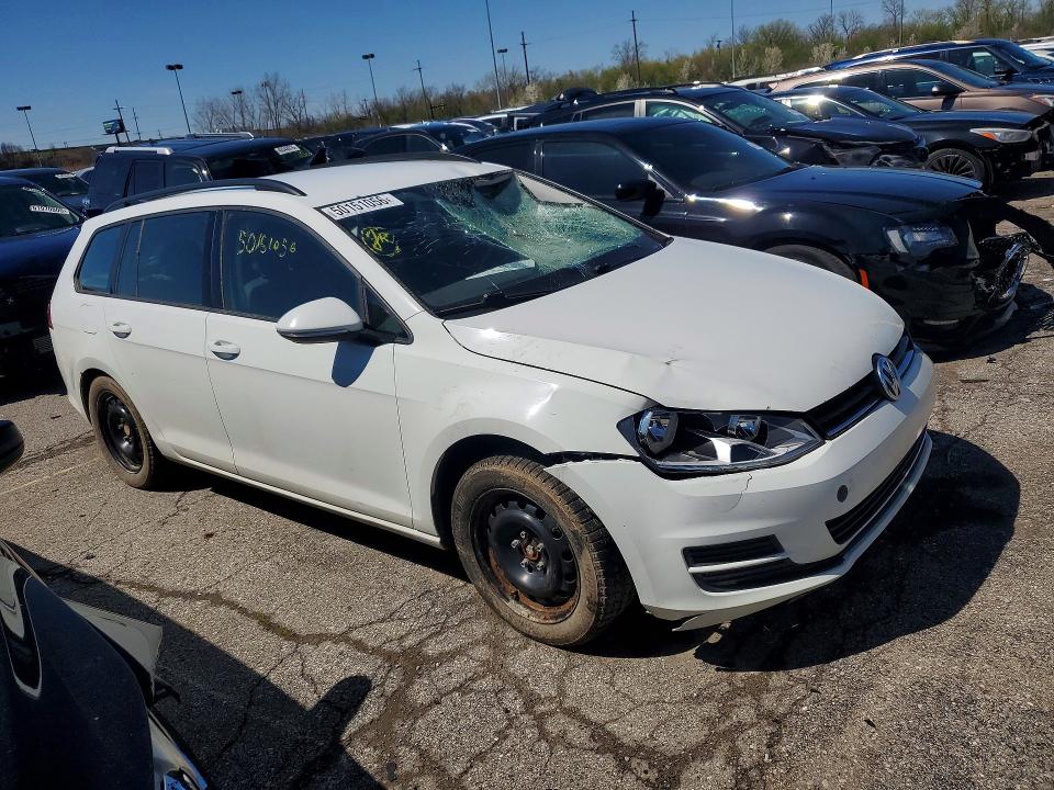 2016 Volkswagen Golf მანქანა იყიდება აუქციონზე, vin: 3VWC17AU4GM512546, აუქციონის ნომერი: 50151056