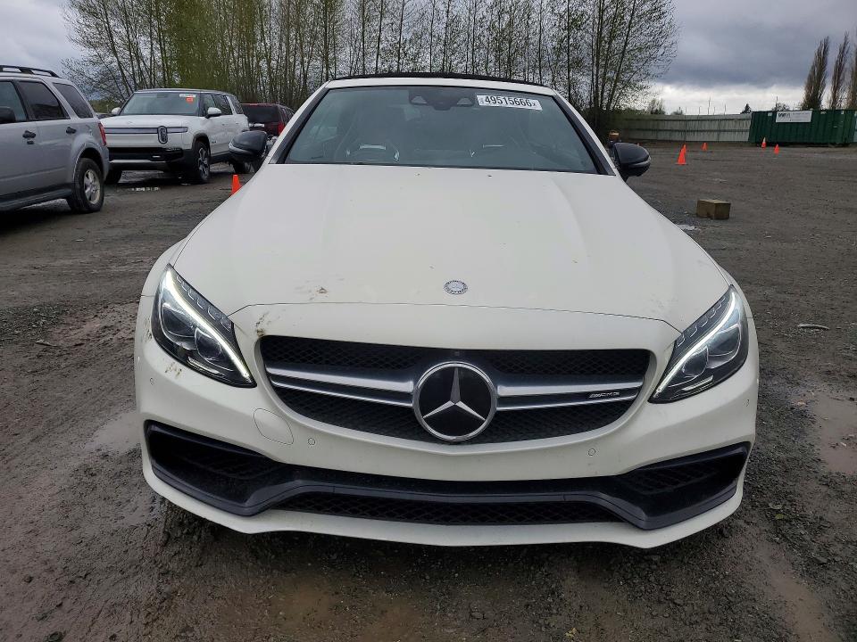 2017 Mercedes-benz C მანქანა იყიდება აუქციონზე, vin: WDDWK8HB4HF477909, აუქციონის ნომერი: 49515666