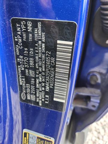 Продаж на аукціоні авто 2023 Hyundai Venue, vin: KMHRC8A35PU248572, номер лоту: 48459876