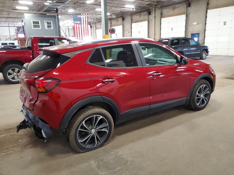 2021 Buick Encore Gx მანქანა იყიდება აუქციონზე, vin: KL4MMDSL5MB071543, აუქციონის ნომერი: 49564776