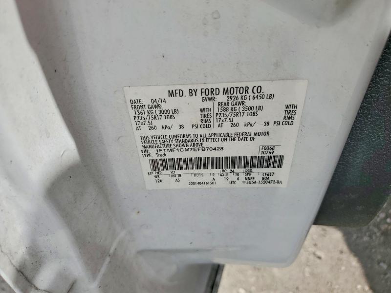 Продажа на аукционе авто 2014 Ford F150, vin: 1FTMF1CM7EFB70428, номер лота: 51176406