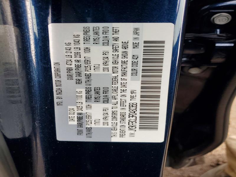 51563206 :رقم المزاد ، JM3KFBCL3R0480368 vin ، 2024 Mazda Cx-5 مزاد بيع