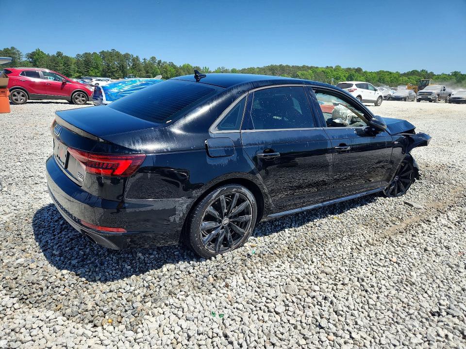 2018 Audi A4 მანქანა იყიდება აუქციონზე, vin: WAUKMAF49JN000738, აუქციონის ნომერი: 50436206
