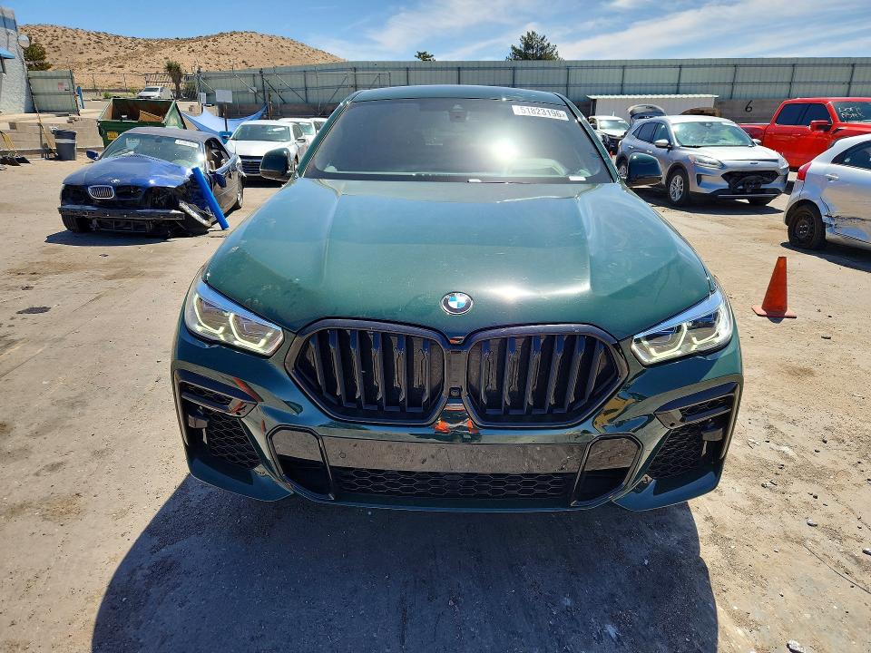 2022 Bmw X6 მანქანა იყიდება აუქციონზე, vin: 5UXCY8C01N9K59887, აუქციონის ნომერი: 51823196