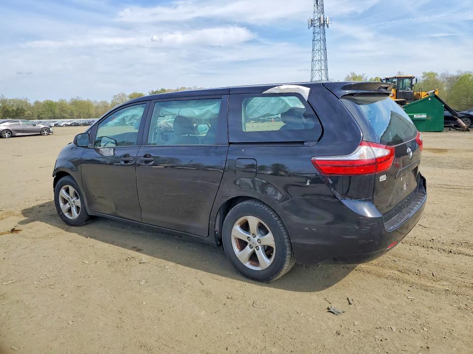 2015 Toyt Sienna მანქანა იყიდება აუქციონზე, vin: 5TDZK3DC6FS632076, აუქციონის ნომერი: 50275796