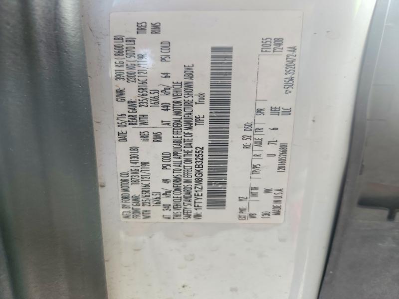 Продажа на аукционе авто 2016 Ford Transit, vin: 1FTYE1ZM8GKB32552, номер лота: 48876286