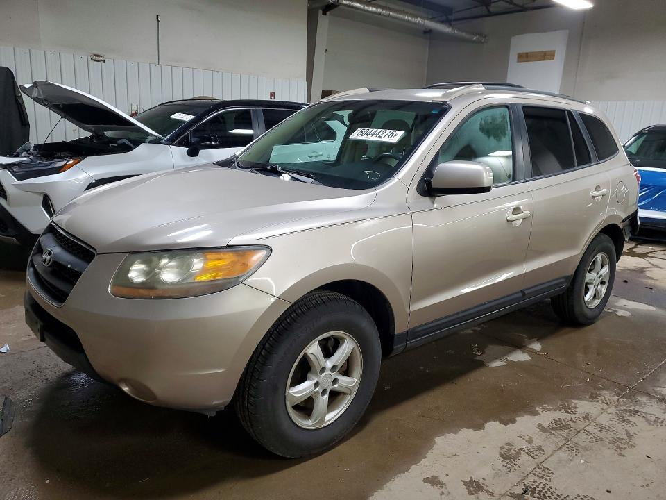 2007 Hyundai Santa Fe მანქანა იყიდება აუქციონზე, vin: 5NMSG13D47H126154, აუქციონის ნომერი: 50444276