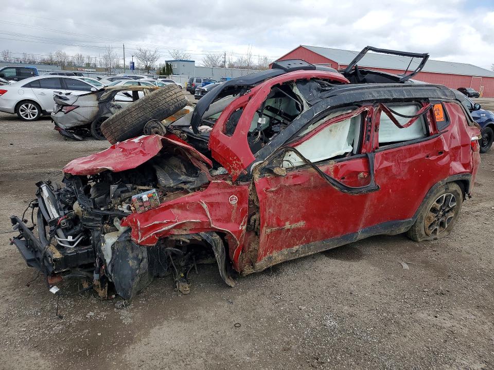 Aukcja sprzedaży 2021 Jeep Compass, vin: 3C4NJDDB9MT534905, numer aukcji: 50142856
