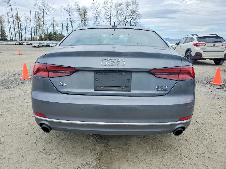 Продажа на аукционе авто 2018 Audi A5, vin: WAUPNAF54JA033004, номер лота: 49468356