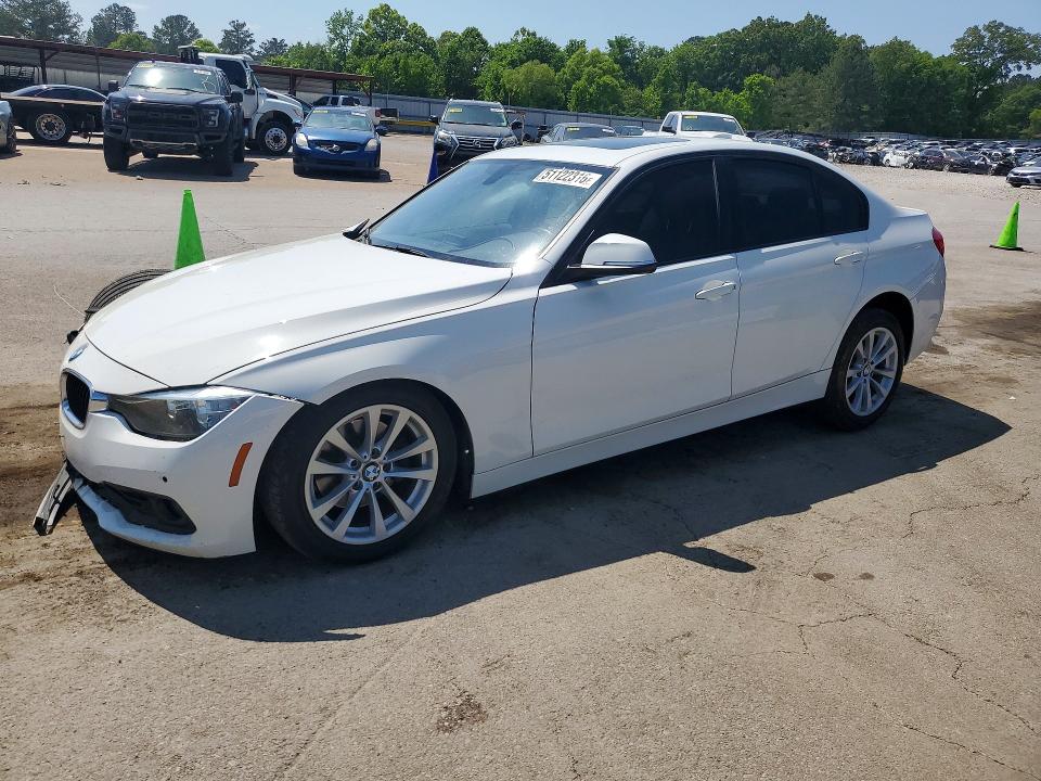 Продаж на аукціоні авто 2016 Bmw 320, vin: WBA8E1G59GNU12293, номер лоту: 51122316