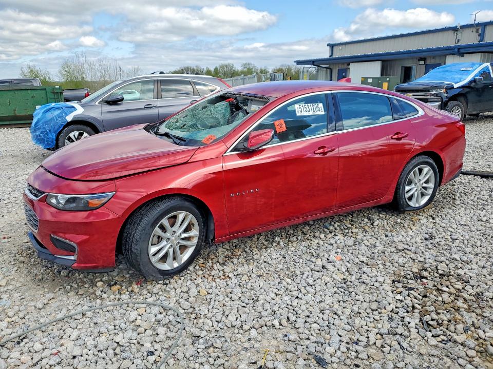 51531206 :رقم المزاد ، 1G1ZE5ST0GF222230 vin ، 2016 Chevrolet Malibu مزاد بيع