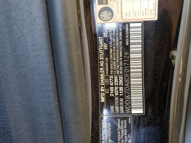 Продажа на аукционе авто 2013 Mercedes-benz Sl, vin: WDDJK7DA8DF017129, номер лота: 50099686