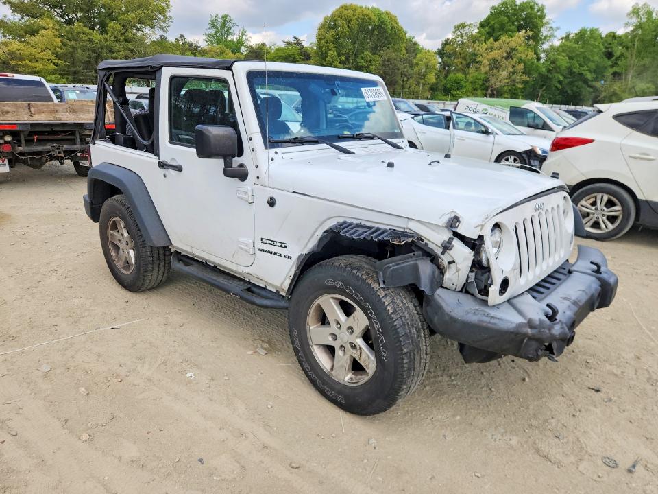 2017 Jeep Wrangler მანქანა იყიდება აუქციონზე, vin: 1C4AJWAG1HL507242, აუქციონის ნომერი: 51702696