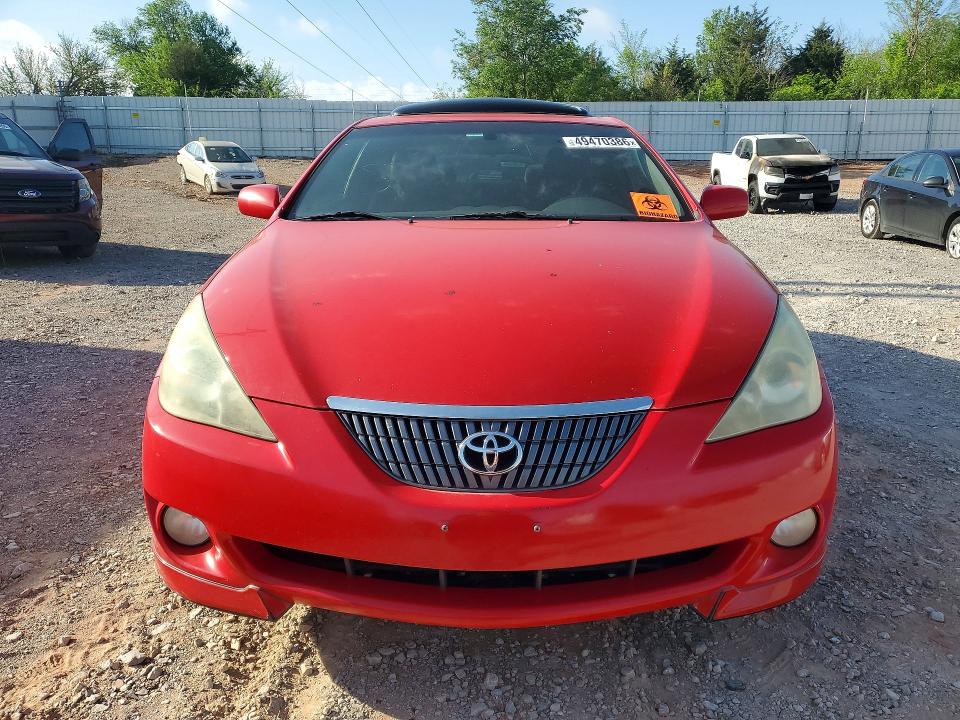 49470386 :رقم المزاد ، 4T1CE38P24U835187 vin ، 2004 Toyota Camry Solara مزاد بيع