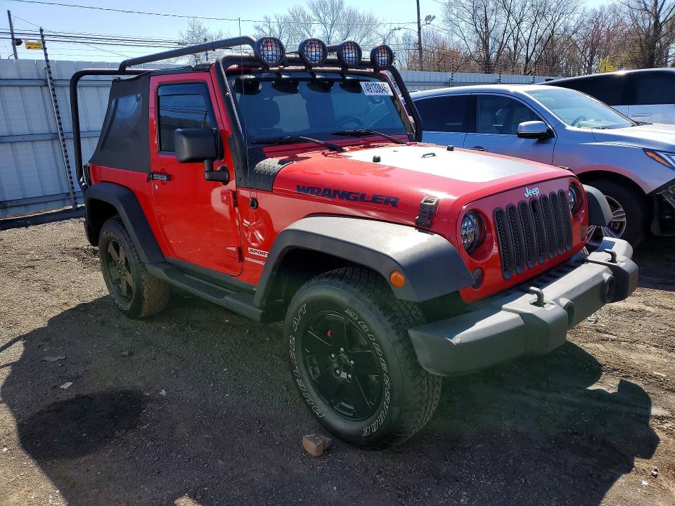 49133846 :رقم المزاد ، 1J4AA2D14BL627604 vin ، 2011 Jeep Wrangler مزاد بيع