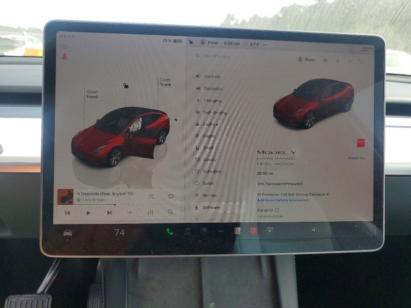Aukcja sprzedaży 2023 Tesla Model Y, vin: 7SAYGAEE9PF964913, numer aukcji: 50119496