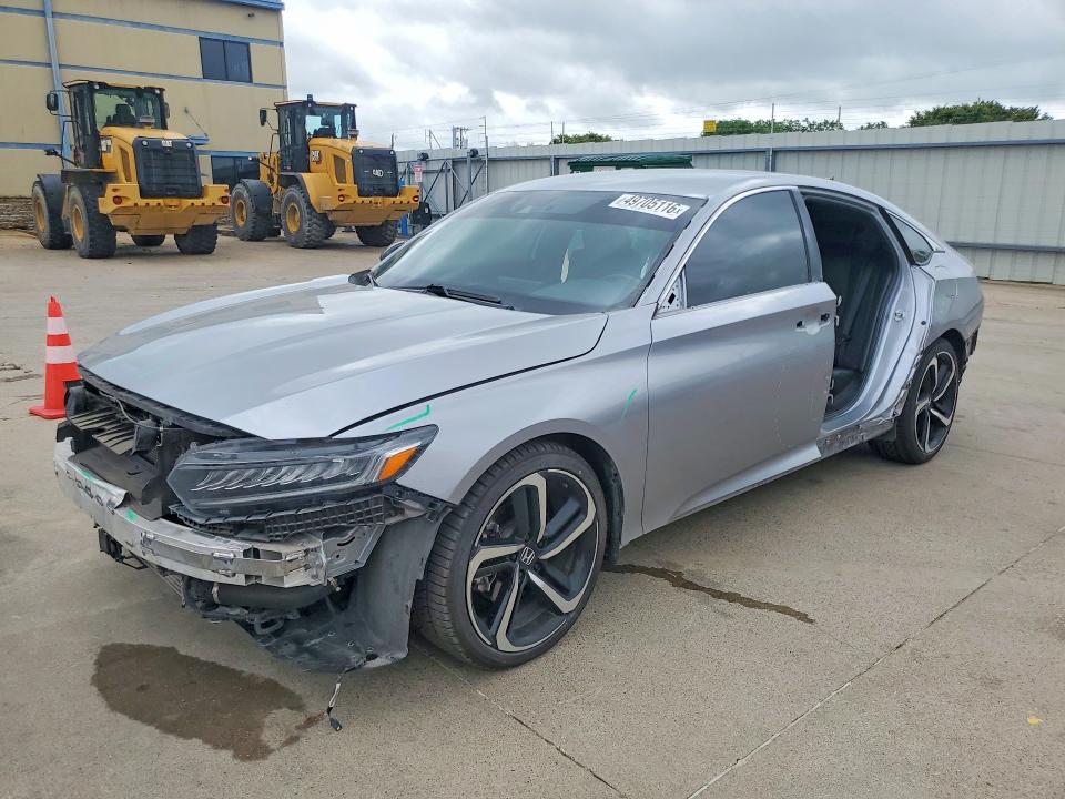 49705116 :رقم المزاد ، 1HGCV1F38MA087430 vin ، 2021 Honda Accord مزاد بيع