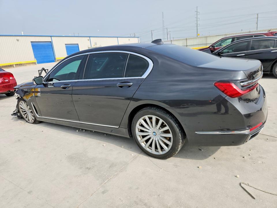 2022 Bmw 740 მანქანა იყიდება აუქციონზე, vin: WBA7T2C07NCH07471, აუქციონის ნომერი: 51343846