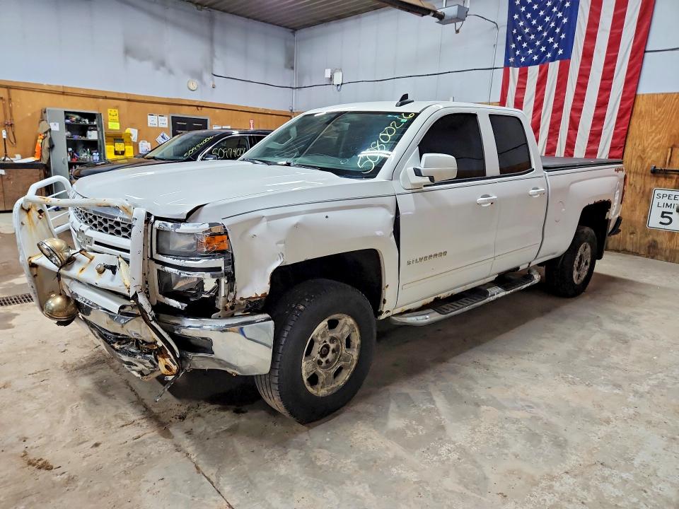 50800216 :رقم المزاد ، 1GCVKREC0FZ255033 vin ، 2015 Chevrolet Silverado مزاد بيع