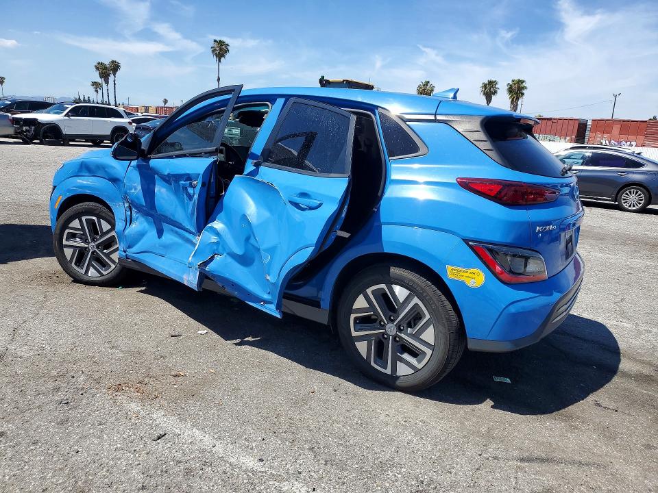 2022 Hyundai Kona მანქანა იყიდება აუქციონზე, vin: KM8K33AG0NU140011, აუქციონის ნომერი: 50266016