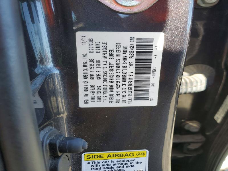 47936736 :رقم المزاد ، 19UUB2F38FA011812 vin ، 2015 Acura Tlx مزاد بيع
