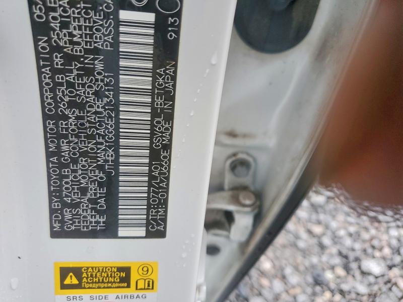 48788496 :رقم المزاد ، JTHBK1GG6E2134131 vin ، 2014 Lexus Es 350 مزاد بيع