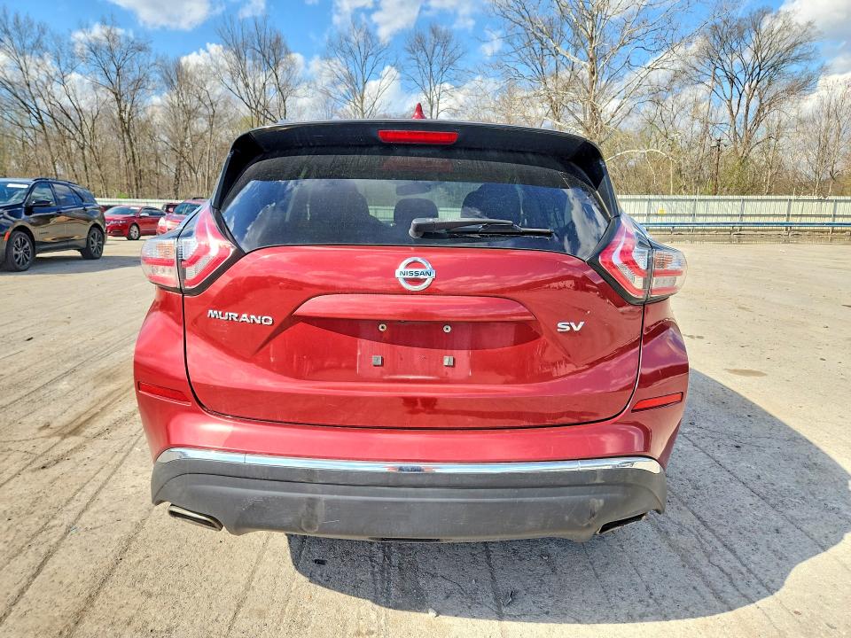 50016216 :رقم المزاد ، 5N1AZ2MG2JN157123 vin ، 2018 Nissan Murano مزاد بيع