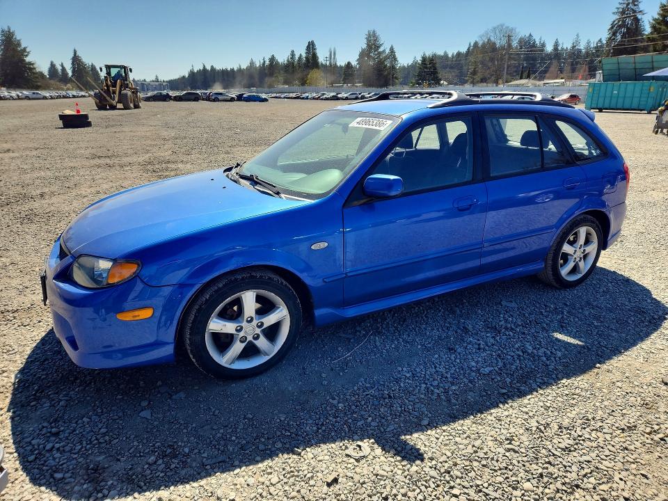 48965386 :رقم المزاد ، JM1BJ245631130662 vin ، 2003 Mazda Protege مزاد بيع