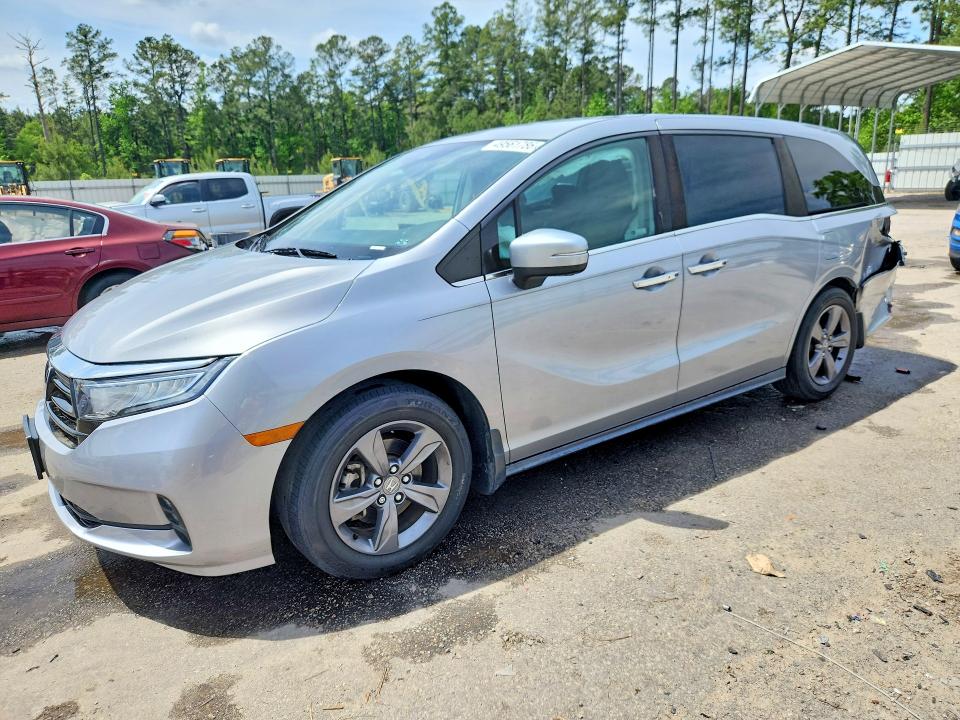 49561786 :رقم المزاد ، 5FNRL6H58MB016830 vin ، 2021 Honda Odyssey مزاد بيع