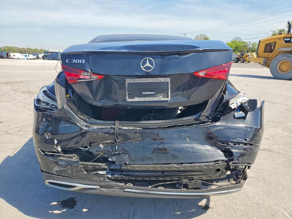 2023 Mercedes-benz C მანქანა იყიდება აუქციონზე, vin: W1KAF4GB1PR125859, აუქციონის ნომერი: 49286466