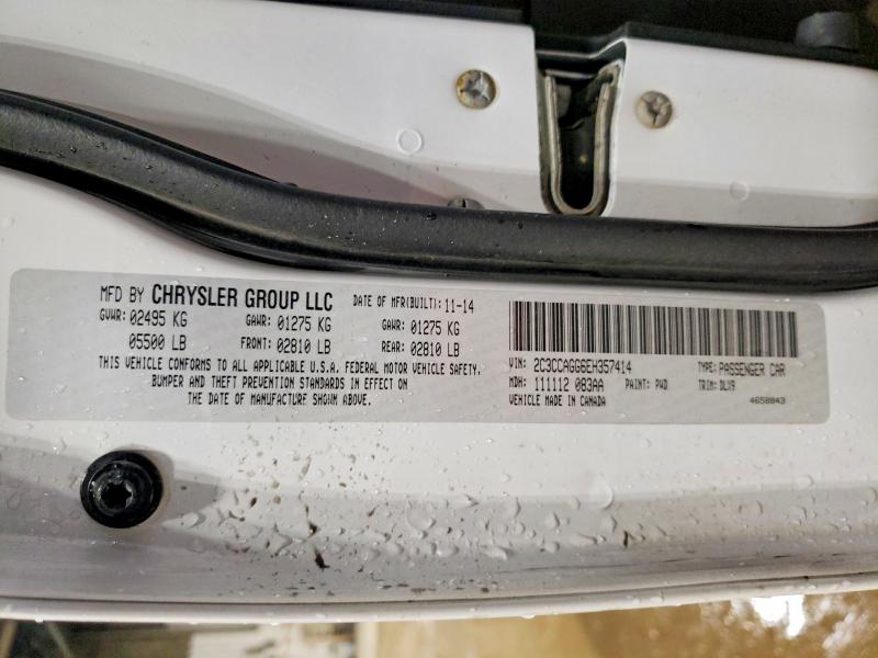 48554856 :رقم المزاد ، 2C3CCAGG6EH357414 vin ، 2014 Chrysler 300 مزاد بيع