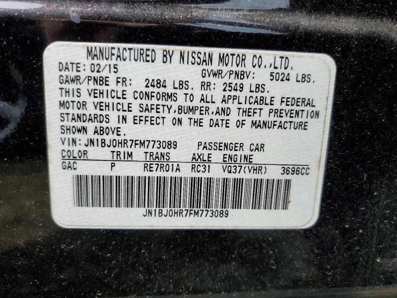 Aukcja sprzedaży 2015 Infiniti Qx50, vin: JN1BJ0HR7FM773089, numer aukcji: 49729476