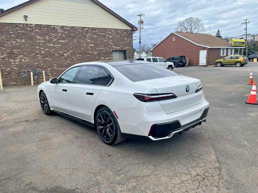 2023 Bmw I7 მანქანა იყიდება აუქციონზე, vin: WBY53EJ08PCL69978, აუქციონის ნომერი: 48802706