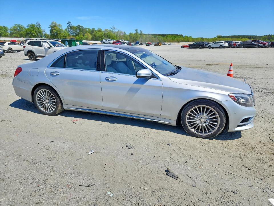 49538016 :رقم المزاد ، WDDUG8CB6FA081605 vin ، 2015 Mercedes-benz S مزاد بيع